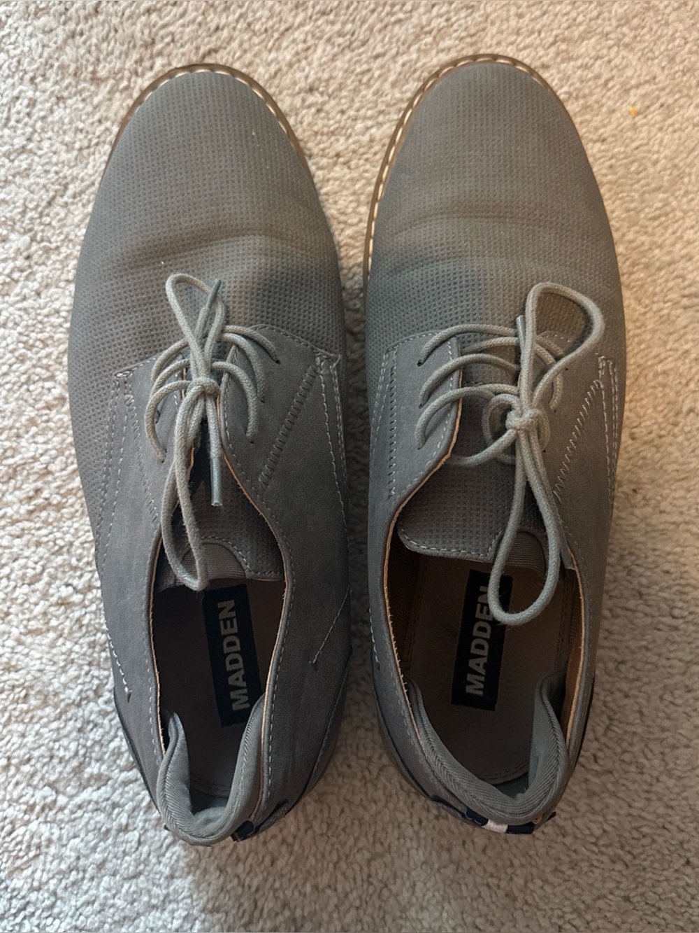 Madden Men's Gray Chukka Boots